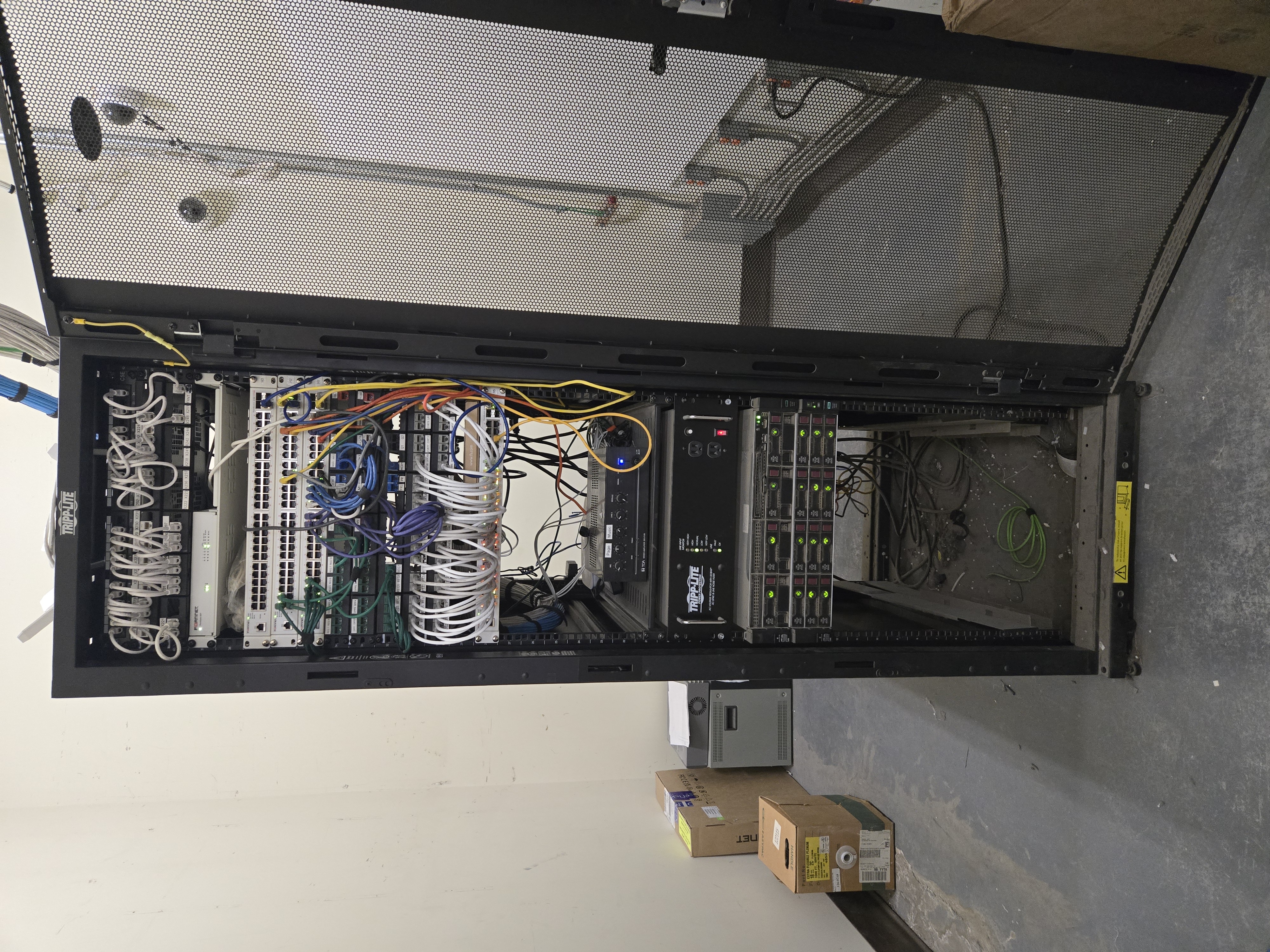 Server Rack Infrastructure Build