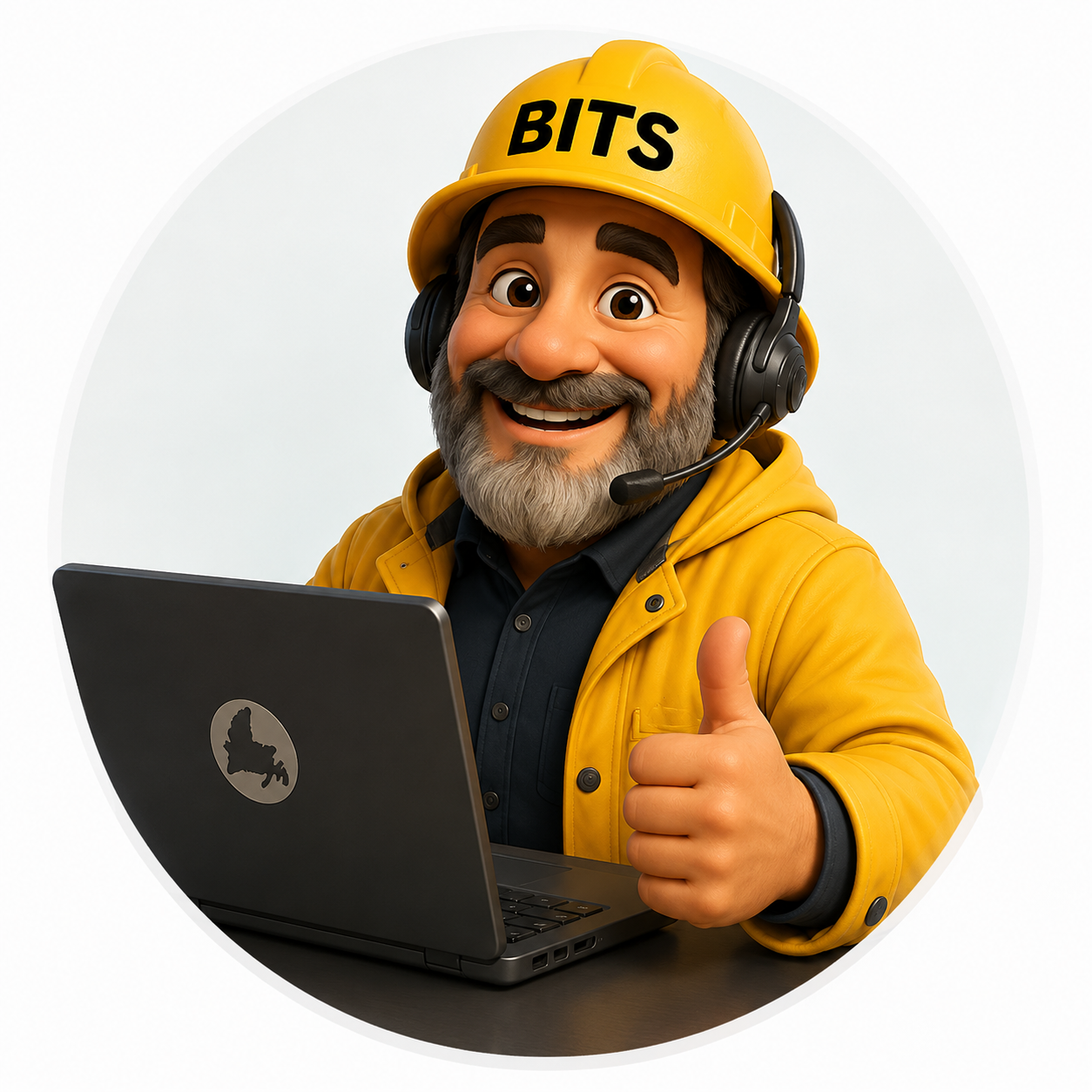 The BITS skipper providing IT support