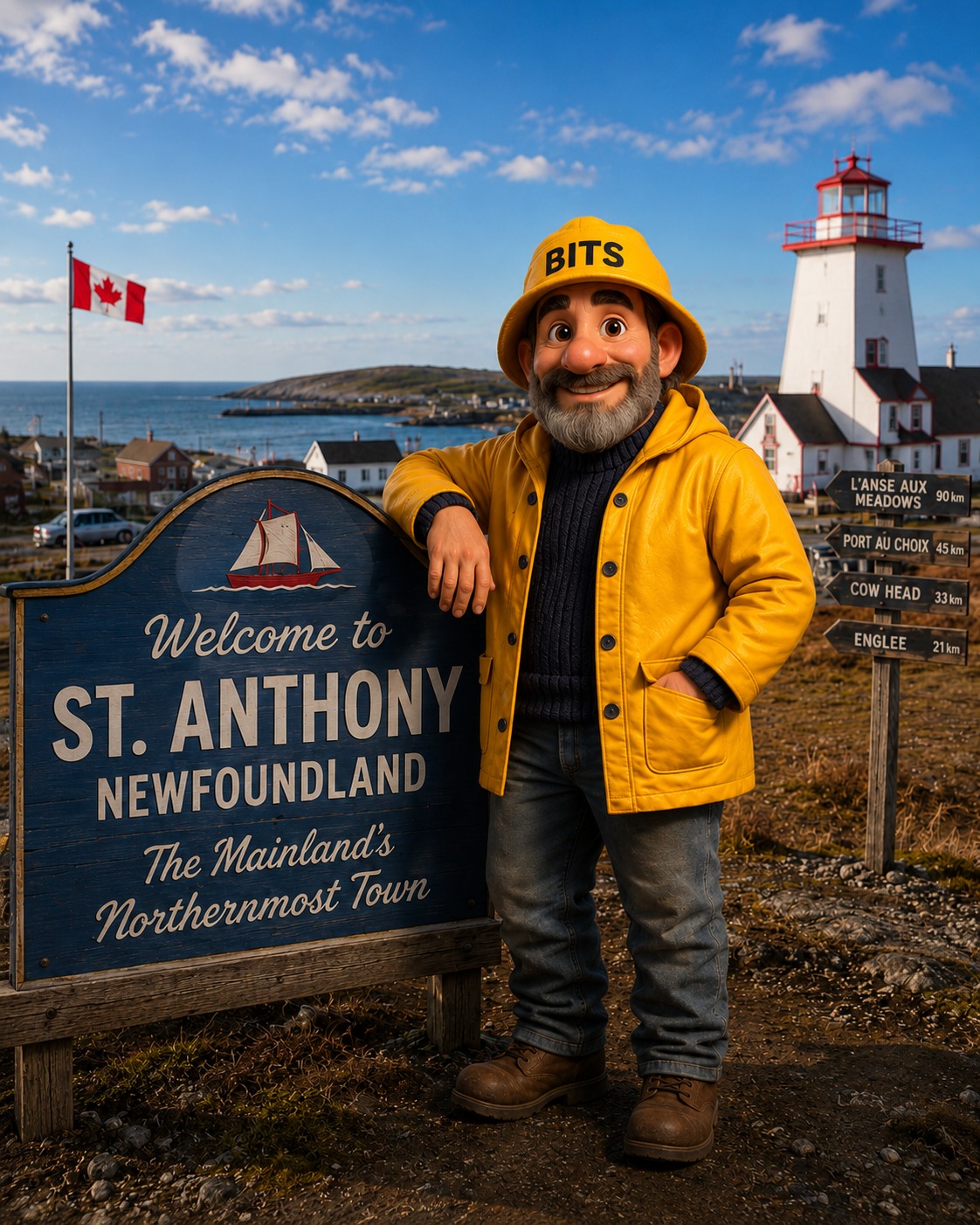 The BITS skipper at St. Anthony